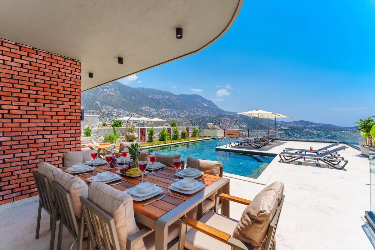 Large terrace